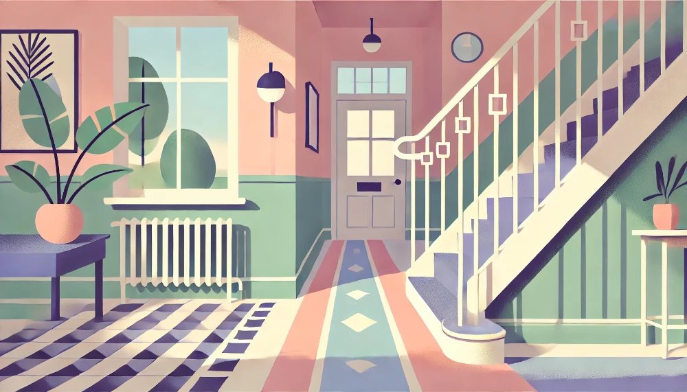 埼玉市で自宅に介護用手すりを設置する様子